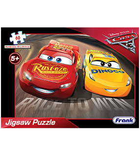Cars 60 Pieces